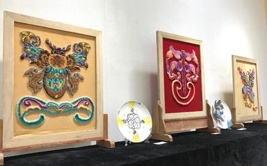 “潤物”無聲 技藝生花——美術(shù)系工藝美術(shù)品設計專業(yè)師生展圓滿舉辦